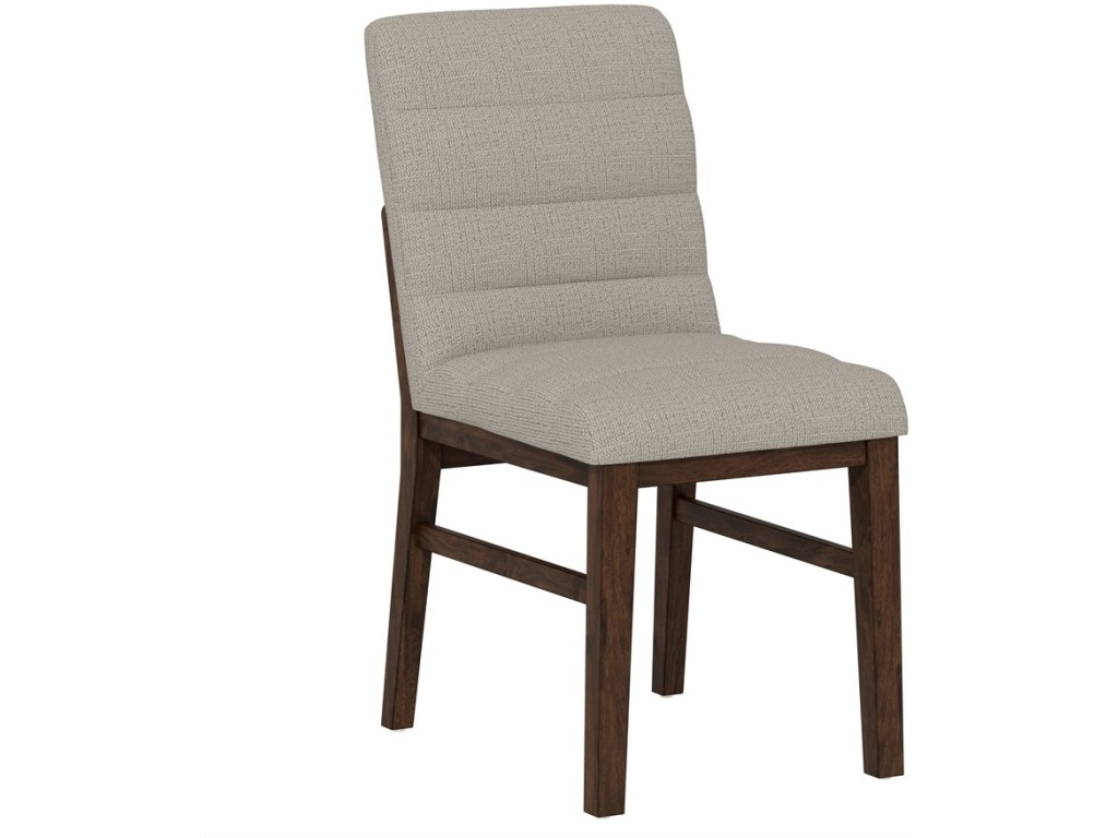 Upholstered Side Chair W /  Stretcher - main image