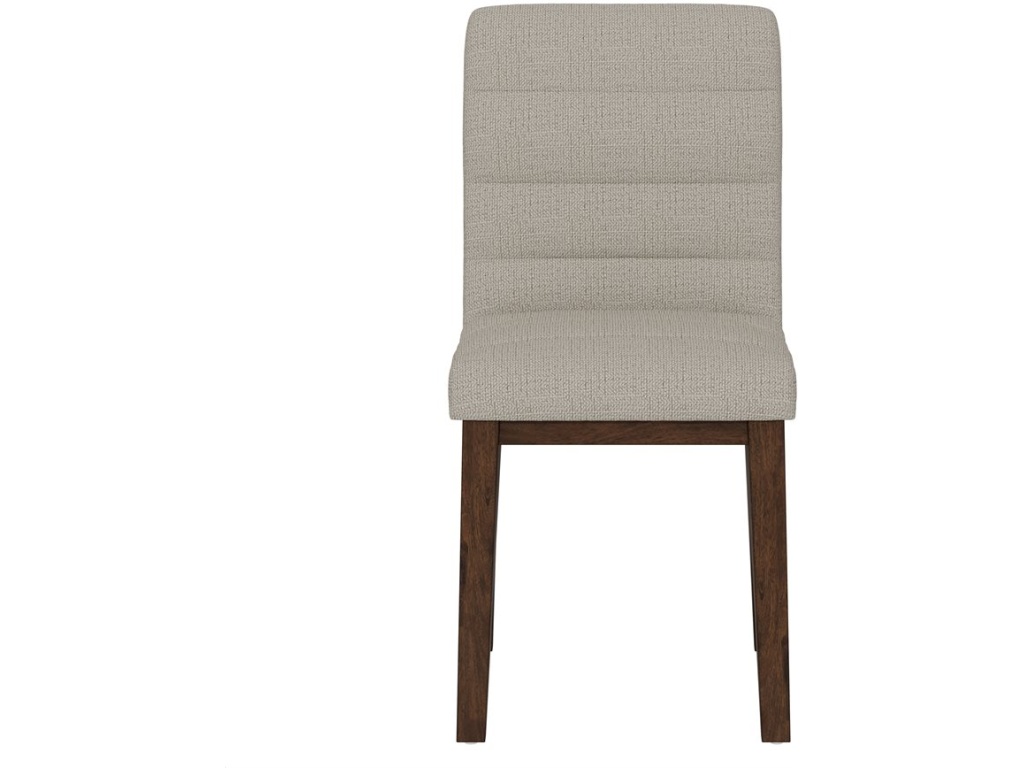 Upholstered Side Chair W /  Stretcher - image 2