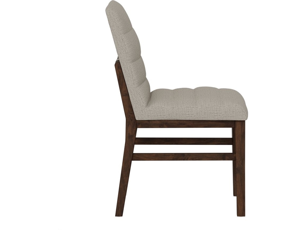 Upholstered Side Chair W /  Stretcher - image 3