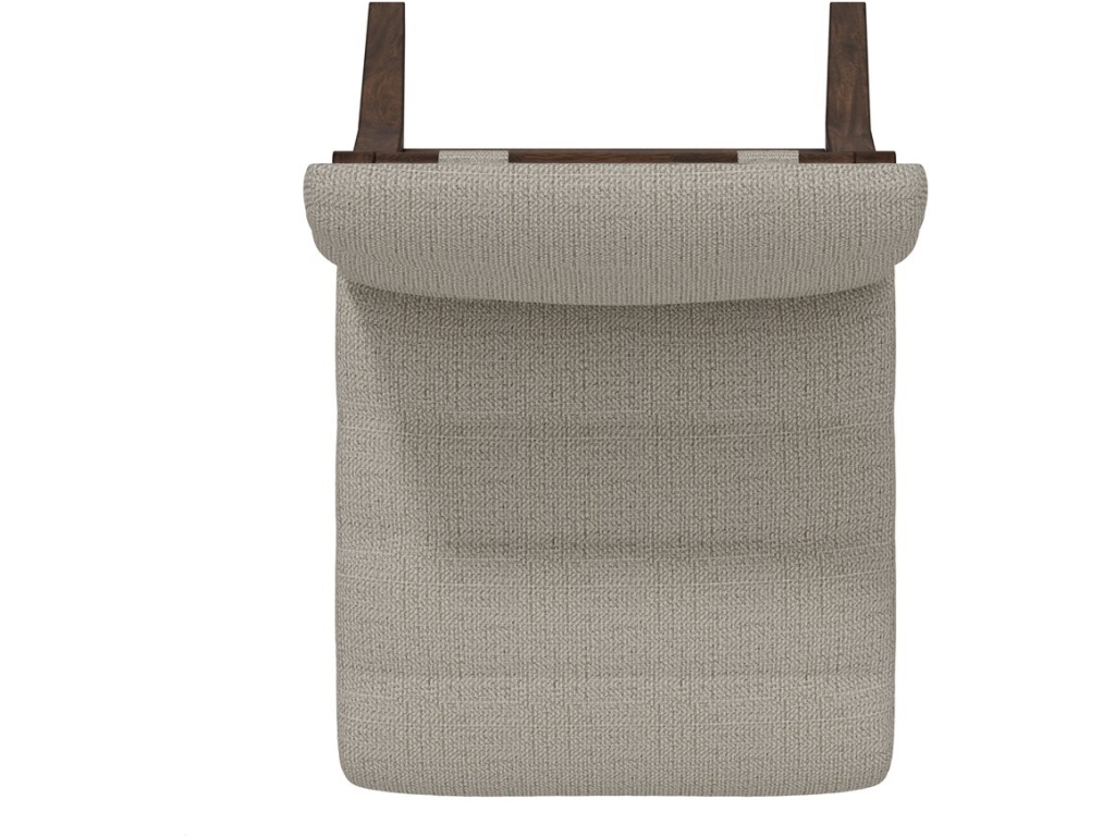 Upholstered Side Chair W /  Stretcher - image 4
