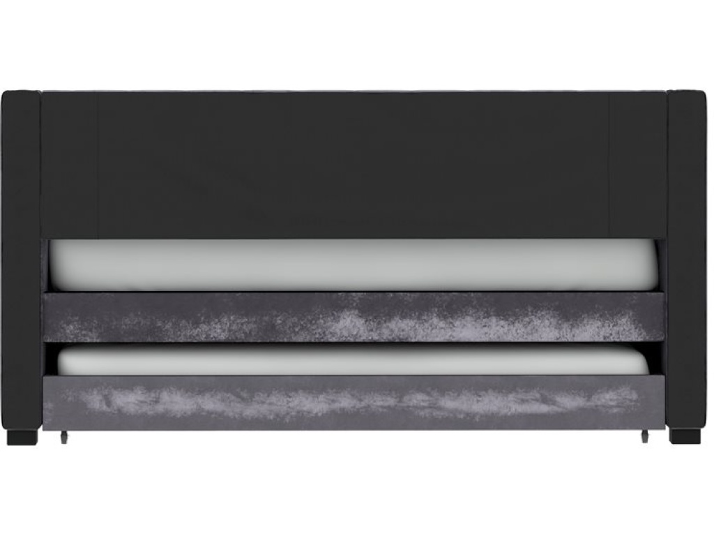 Complete Daybed W /  Trundle - Charcoal - image 8