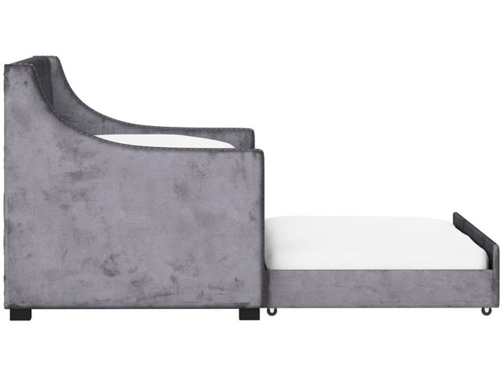 Complete Daybed W /  Trundle - Charcoal - image 5