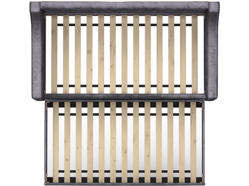 Complete Daybed W /  Trundle - Charcoal - image 11