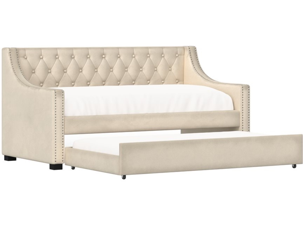 Complete Daybed W /  Trundle - Champagne - image 1
