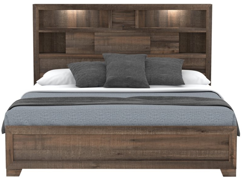 Complete King Bed - Brown - image 1