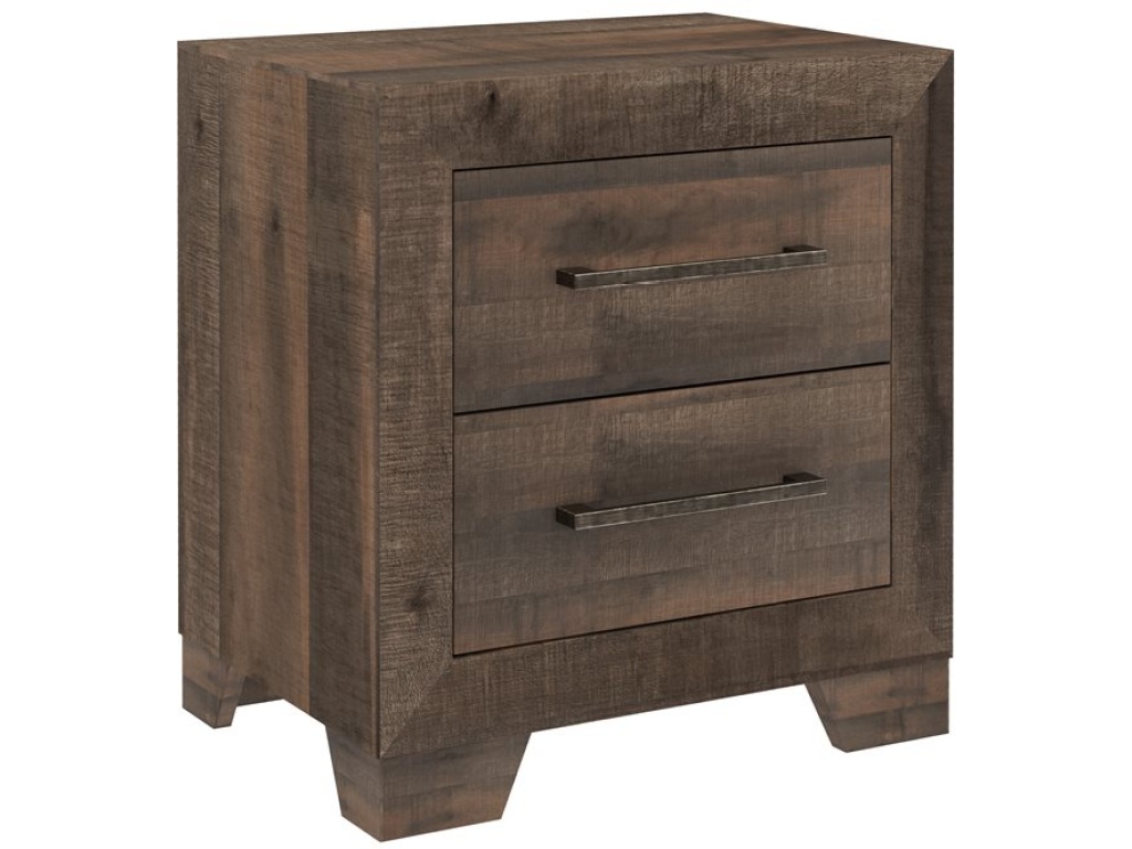 2 Drawer Nightstand - Brown - main image