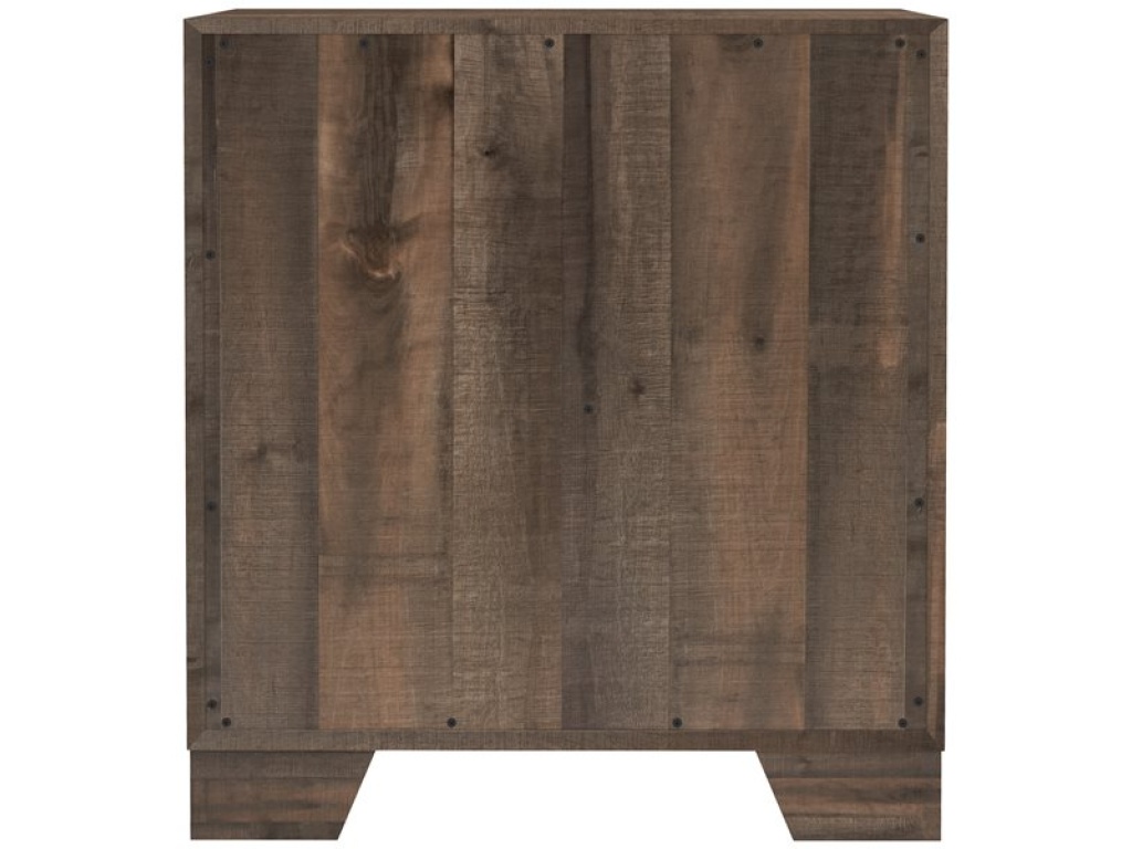 2 Drawer Nightstand - Brown - image 3