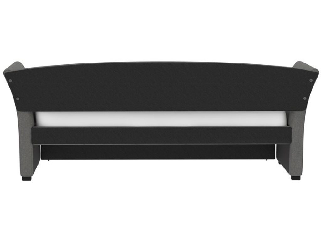Complete Day Bed W /  Trundle - Light Gray - image 8
