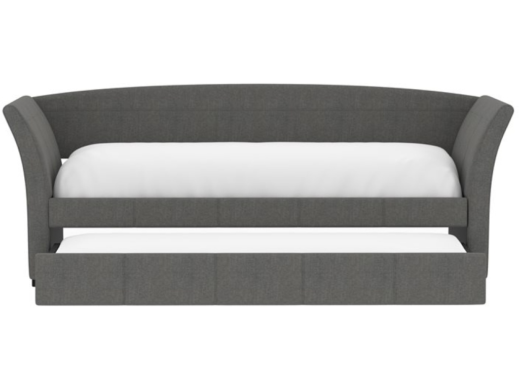 Complete Day Bed W /  Trundle - Light Gray - image 4