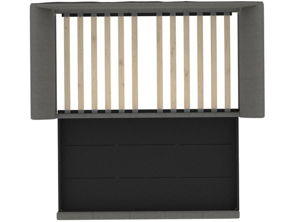 Complete Day Bed W /  Trundle - Light Gray - image 11
