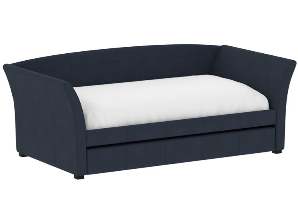 Complete Day Bed W /  Trundle - Dark Blue - main image