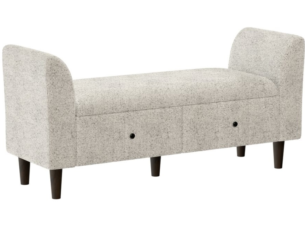 Ottoman W /  2 Storage Drawers - Oatmeal - main image
