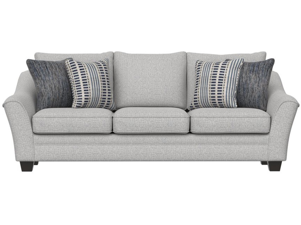 Sofa W /  4 Pillows - Gray - image 1