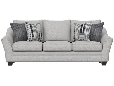 Sofa W /  4 Pillows - Gray - Alternative View