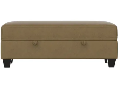 Storage Ottoman - Mocha Pu