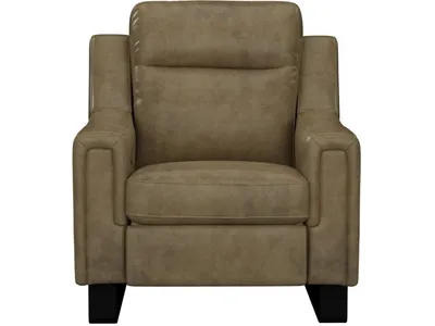 2P Recliner - Brown Leather - Alternative View
