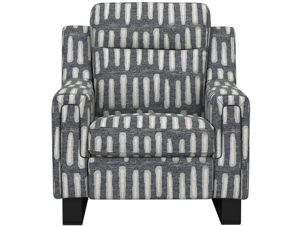 2P Recliner - Black Pattern - image 1