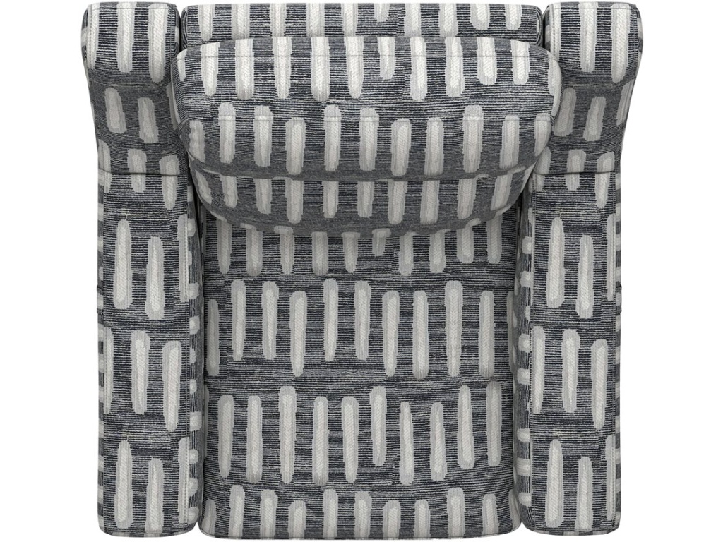 2P Recliner - Black Pattern - image 4