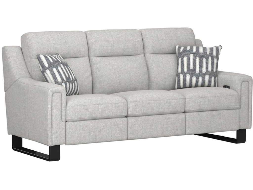 2P Sofa W /  Drop Down Table, Storage Drawer & 2 Pillows - Cream - main image