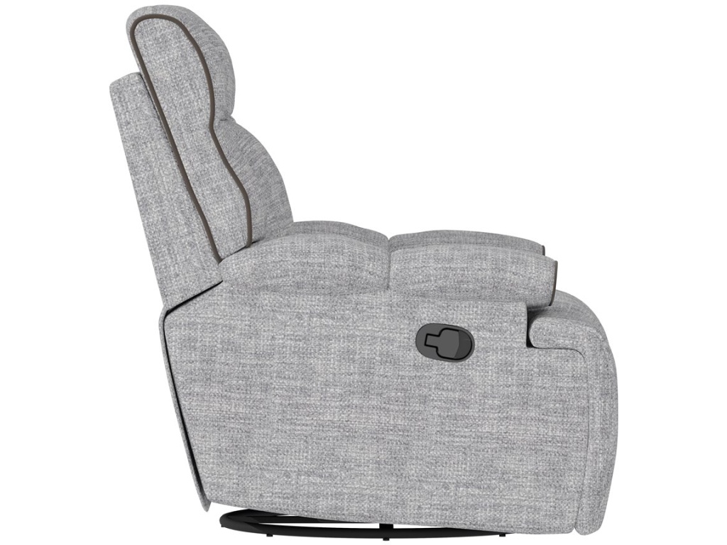Swivel Glider Recliner - Gray - image 2