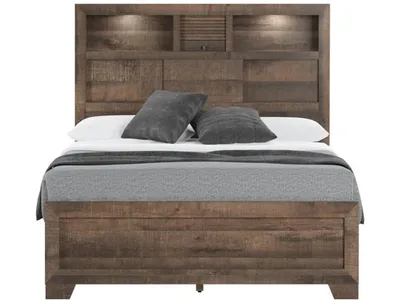 Complete Full Bed - Brown - Alternative View
