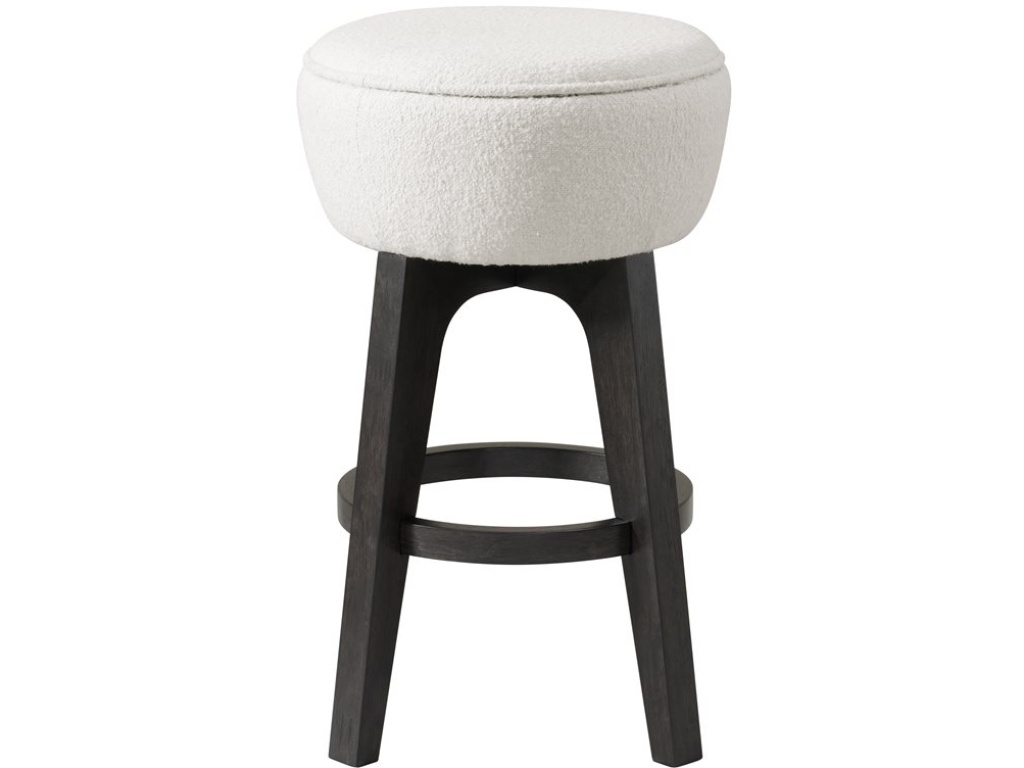 Upholstered Backless Barstool - image 1