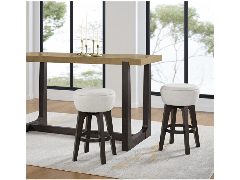 Upholstered Backless Barstool - image 7