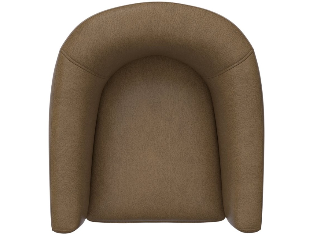 Swivel Chair - Mocha Pu - image 4