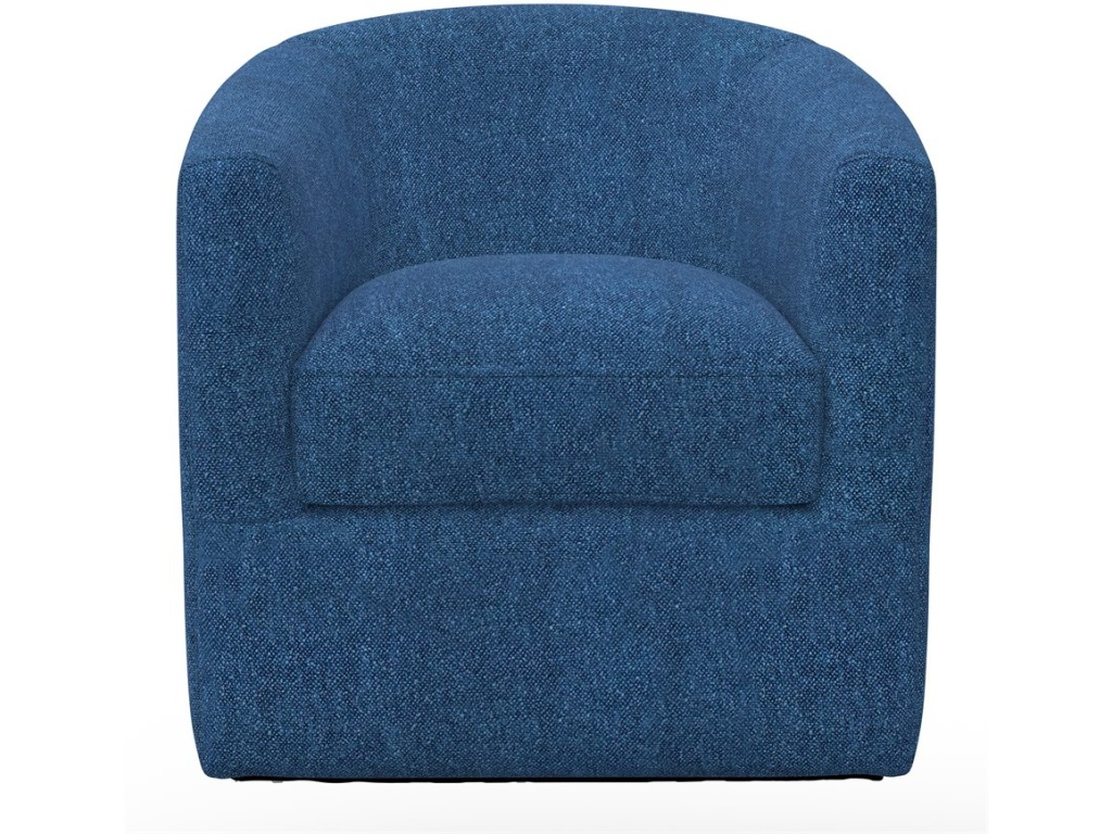Swivel Chair - Navy Textured - image 1