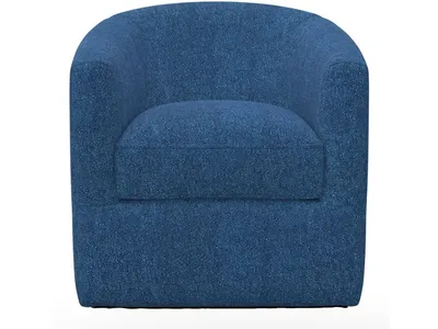 Swivel Chair - Navy Textured - Alternative View