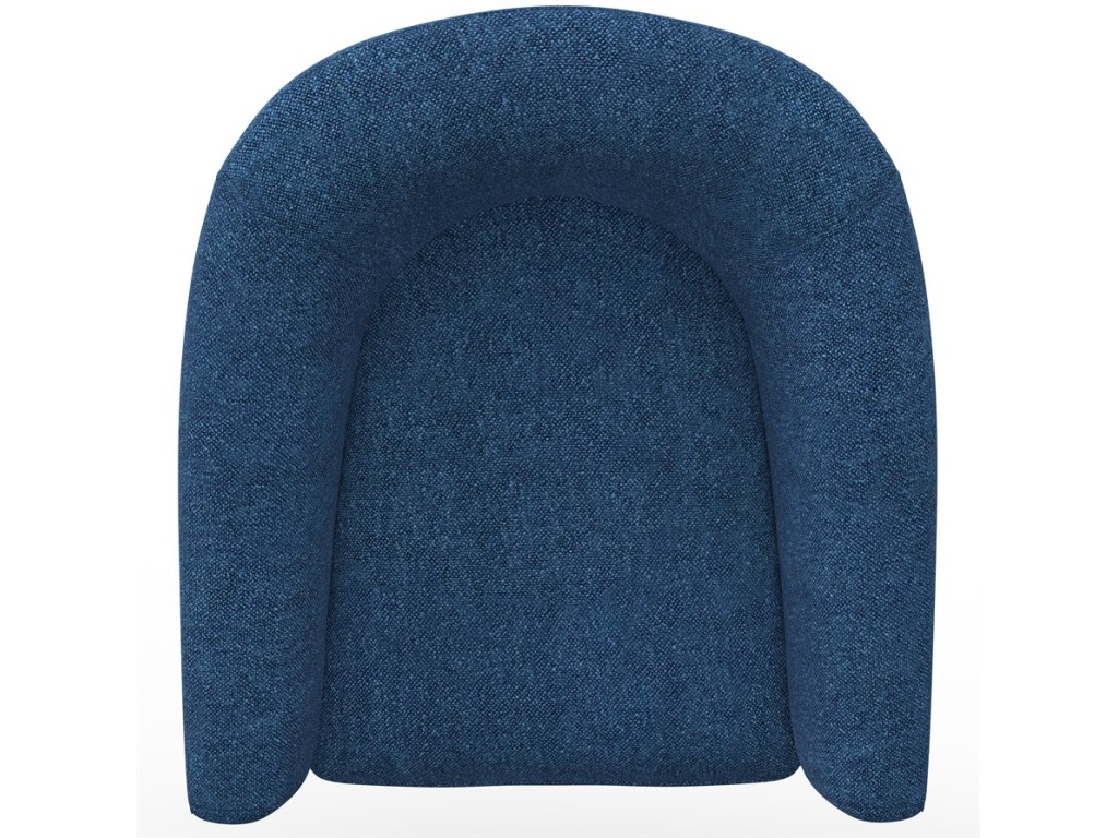 Swivel Chair - Navy Textured - image 4