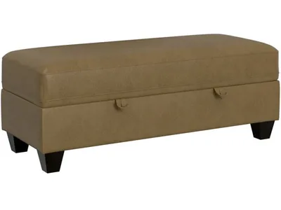 Storage Ottoman - Mocha Pu