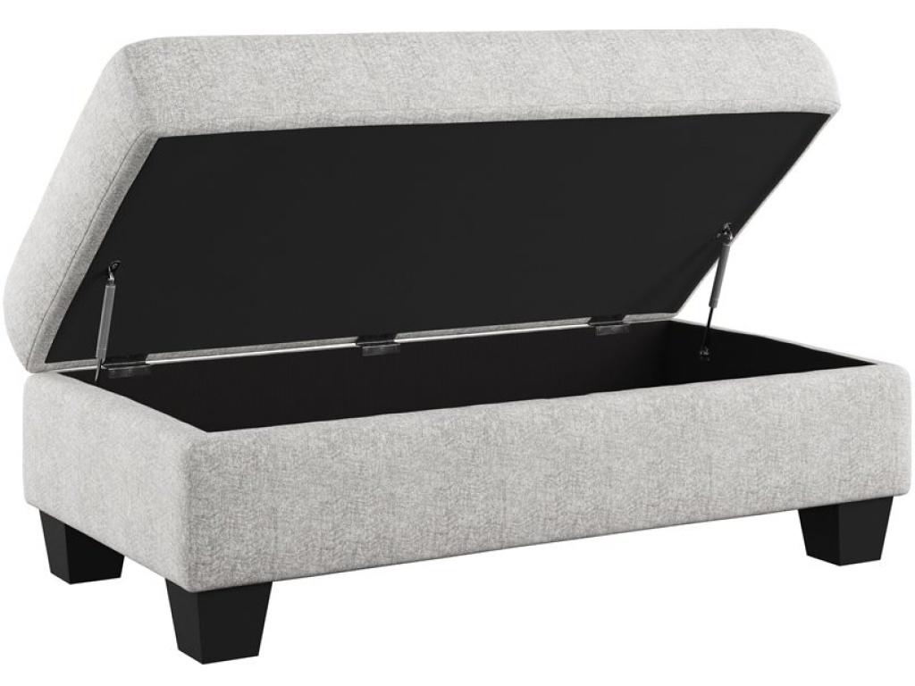 Storage Ottoman - Gray - image 4