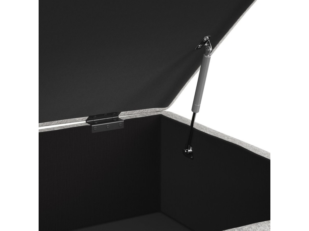 Storage Ottoman - Gray - image 6