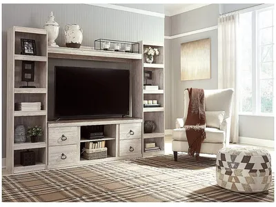 Willowton 4-Piece Entertainment Center - Alternative View