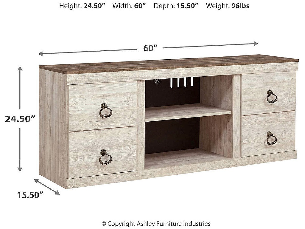 Willowton 60" TV Stand - image 7