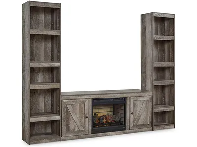 Wynnlow 3-Piece Entertainment Center with Electric Fireplace