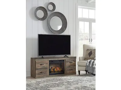 Trinell TV Stand with Electric Fireplace
