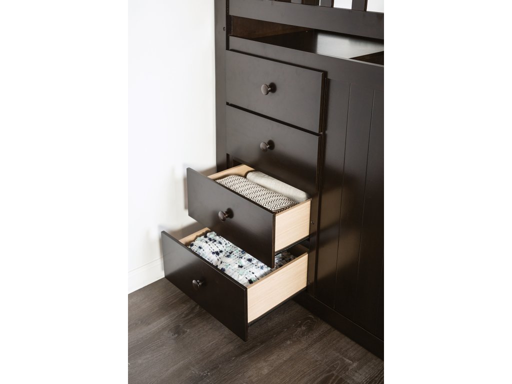Twin/Twin Bunk Bed, Espresso - image 2