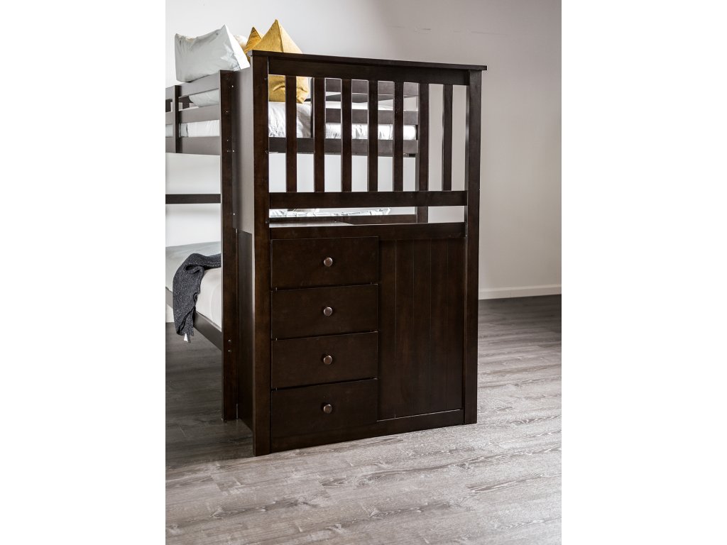 Twin/Twin Bunk Bed, Espresso - image 3