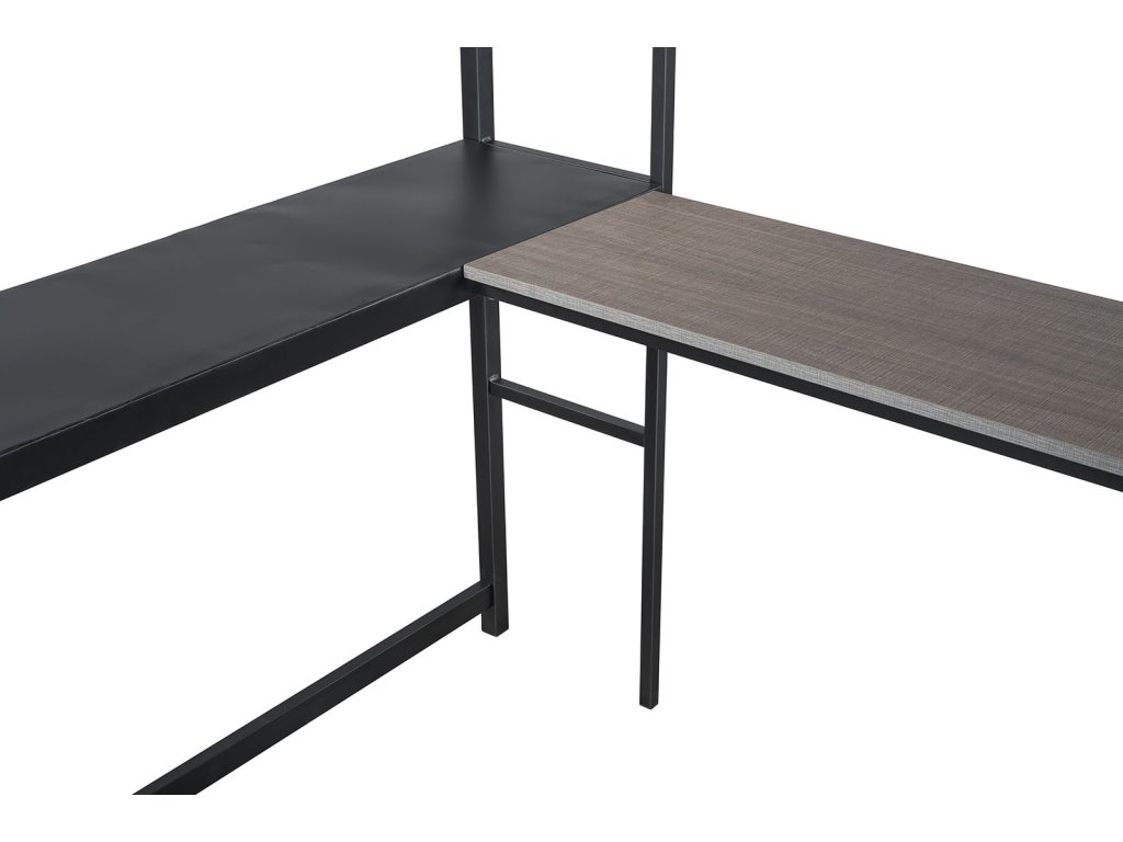 Full Loft Bed, Black - image 3