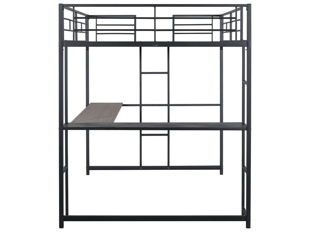 Full Loft Bed, Black - image 8