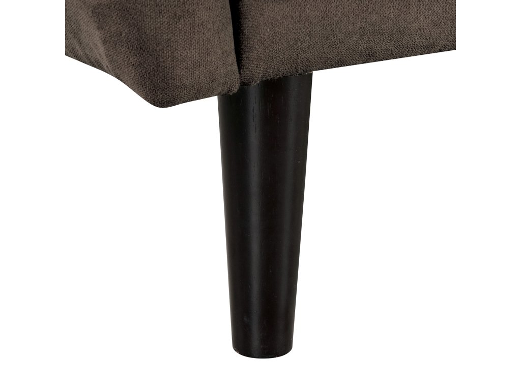 Futon Sofa, Brown - image 5
