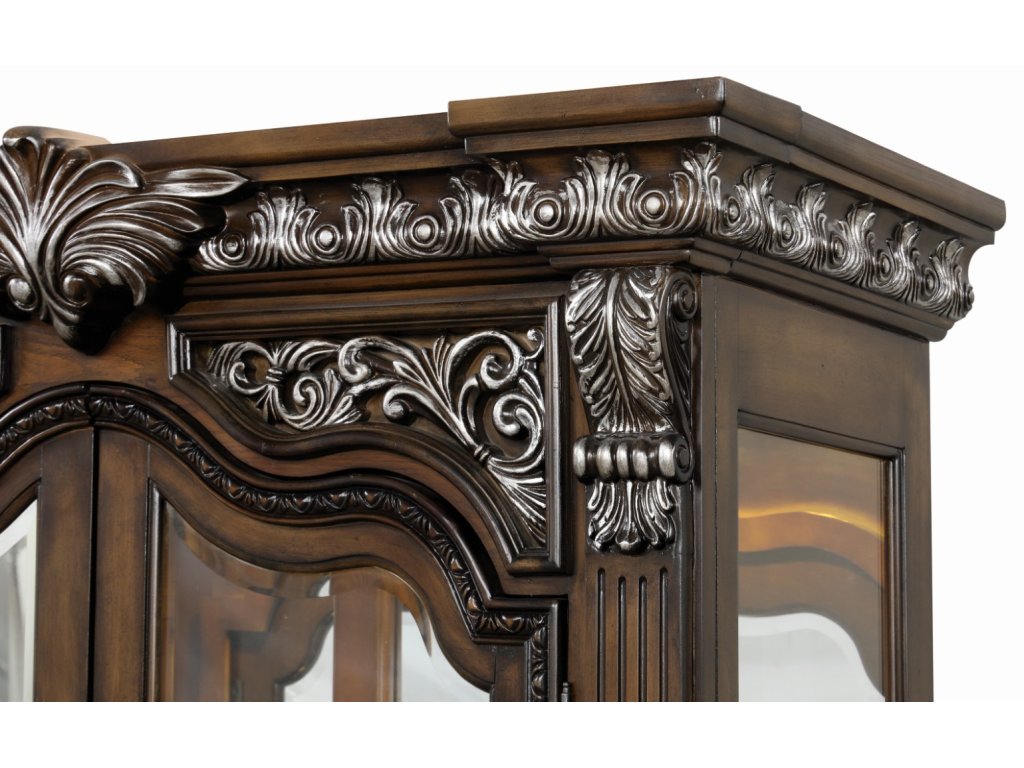 Curio Cabinet, Dark Brown - image 3