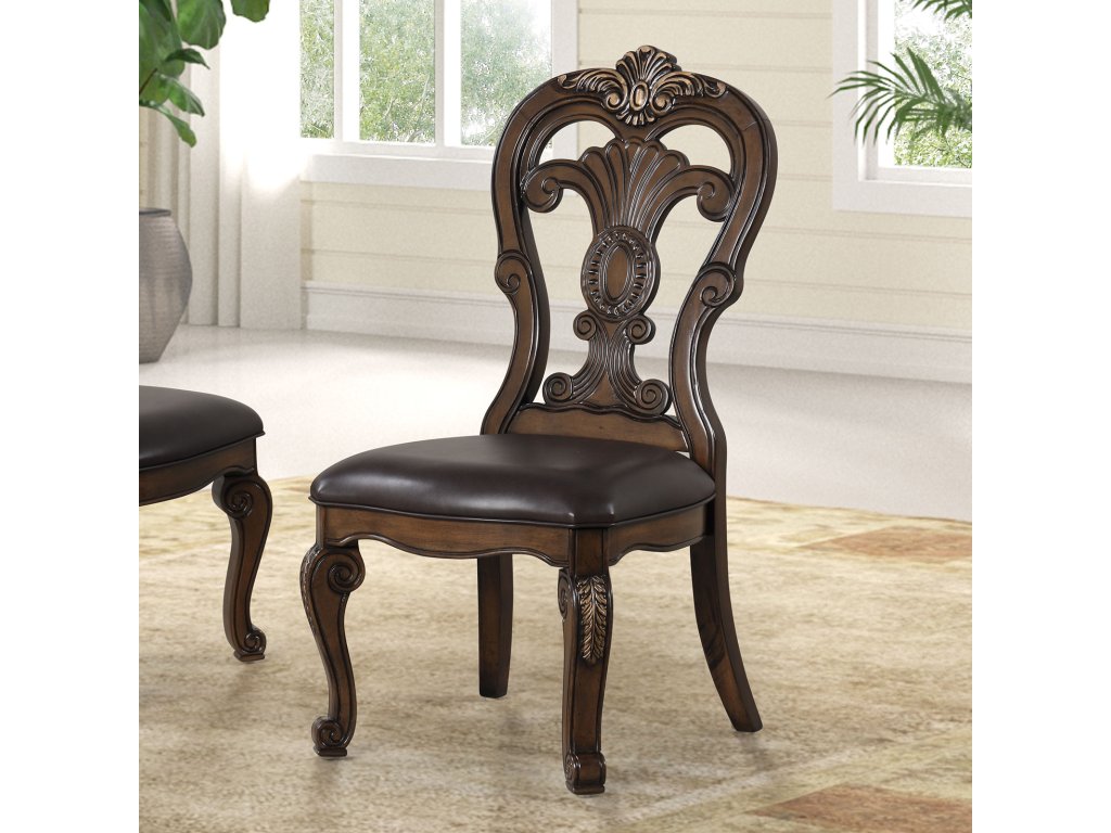 Side Chair (2/CTN), Dark Brown - main image