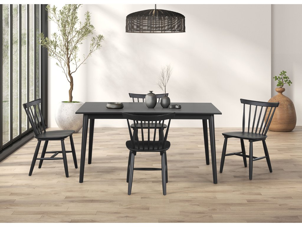 Dining Table, Black - image 1