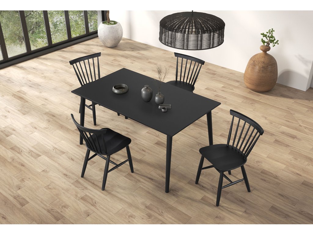 Dining Table, Black - image 2