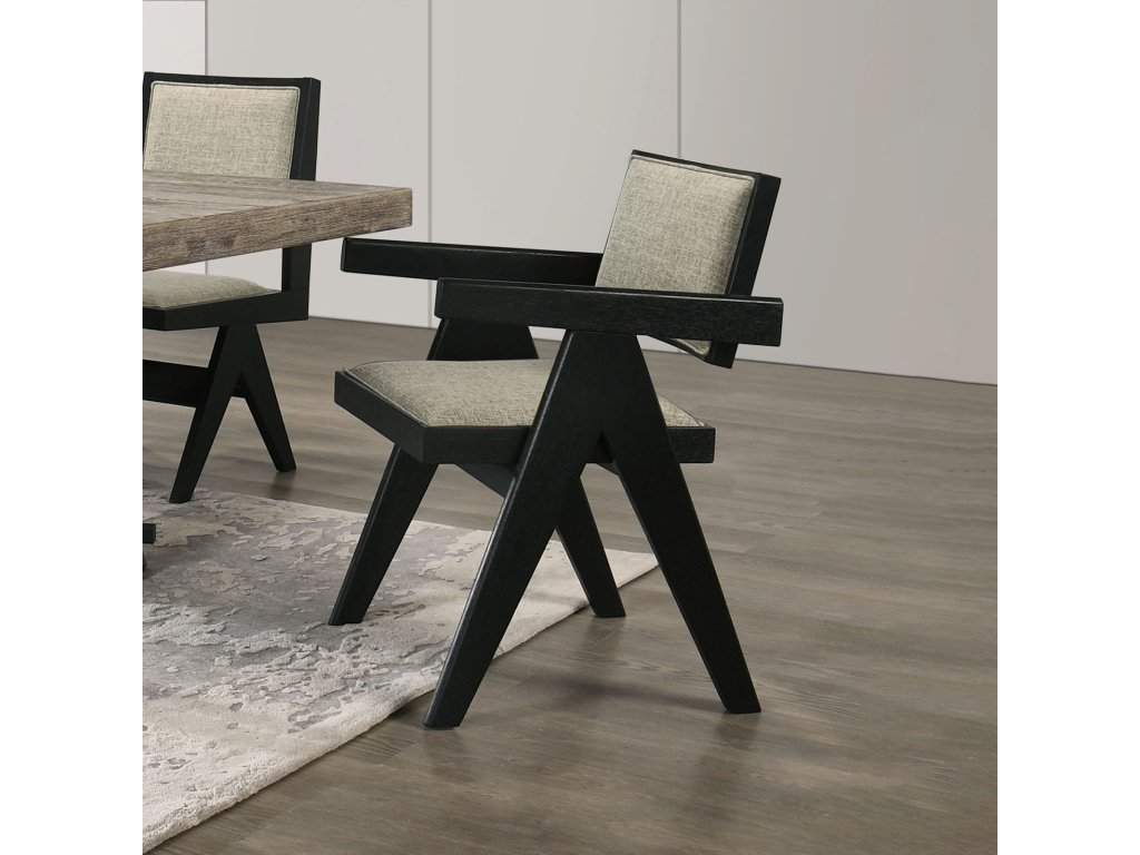 Arm Chair (2/CTN), Black - main image