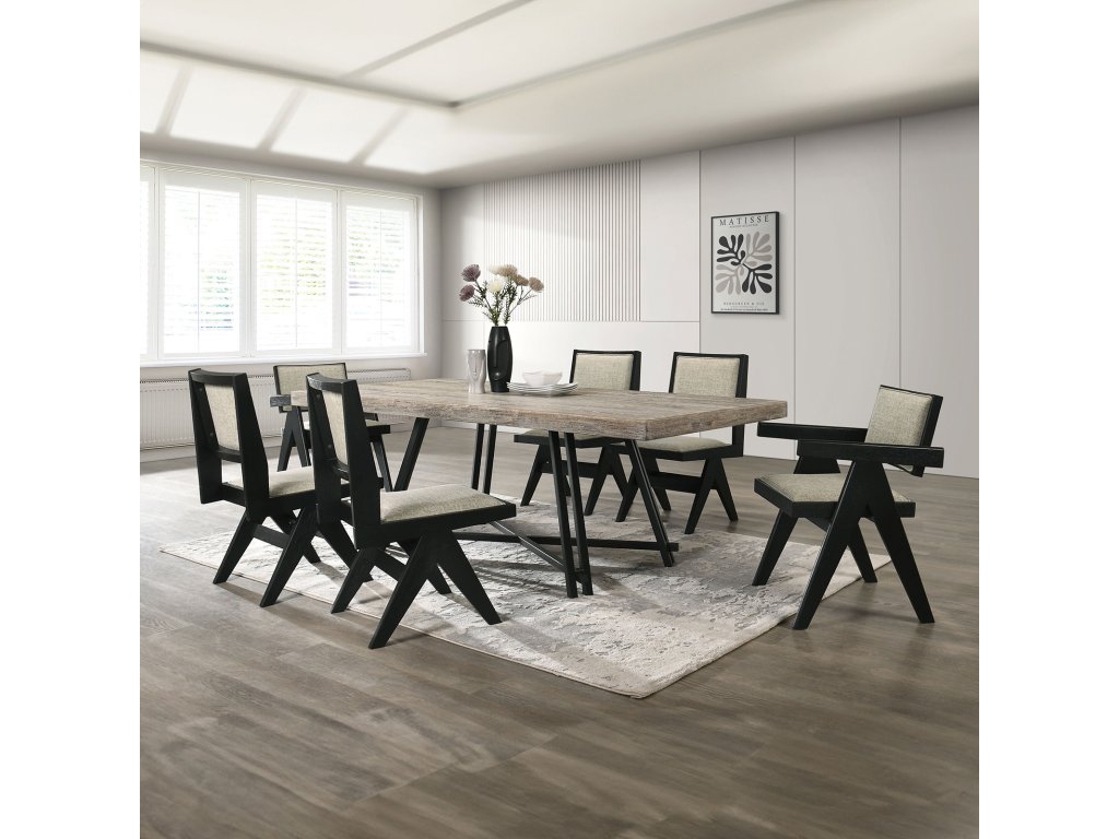 Arm Chair (2/CTN), Black - image 1
