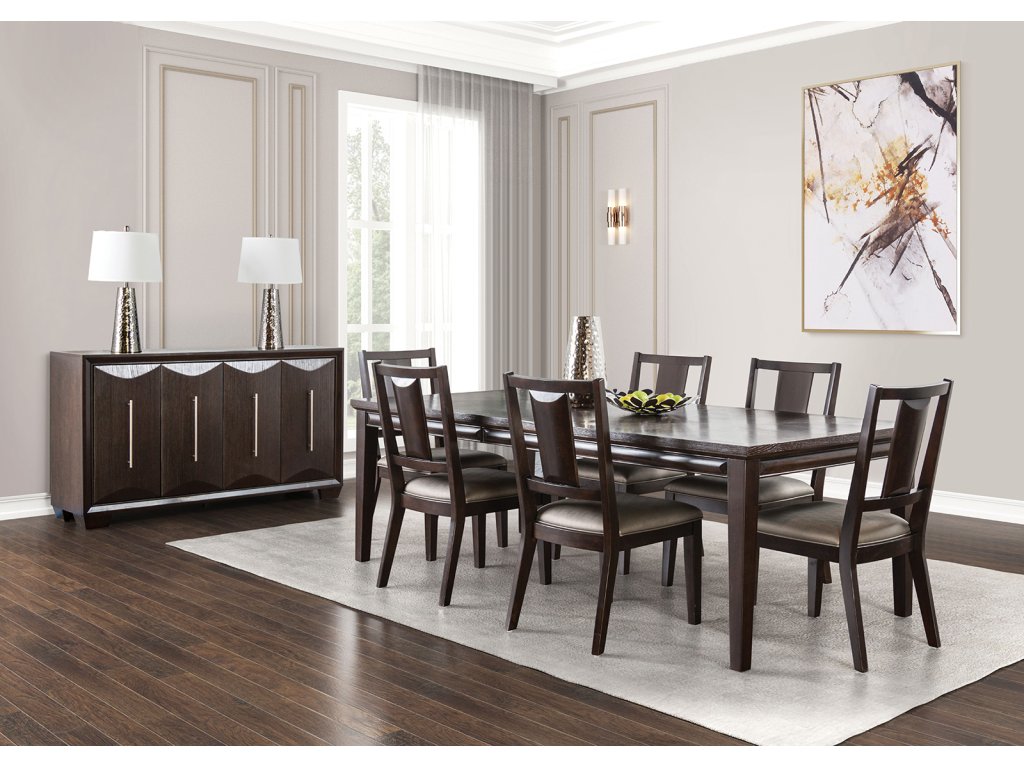 Dining Table, Espresso - main image